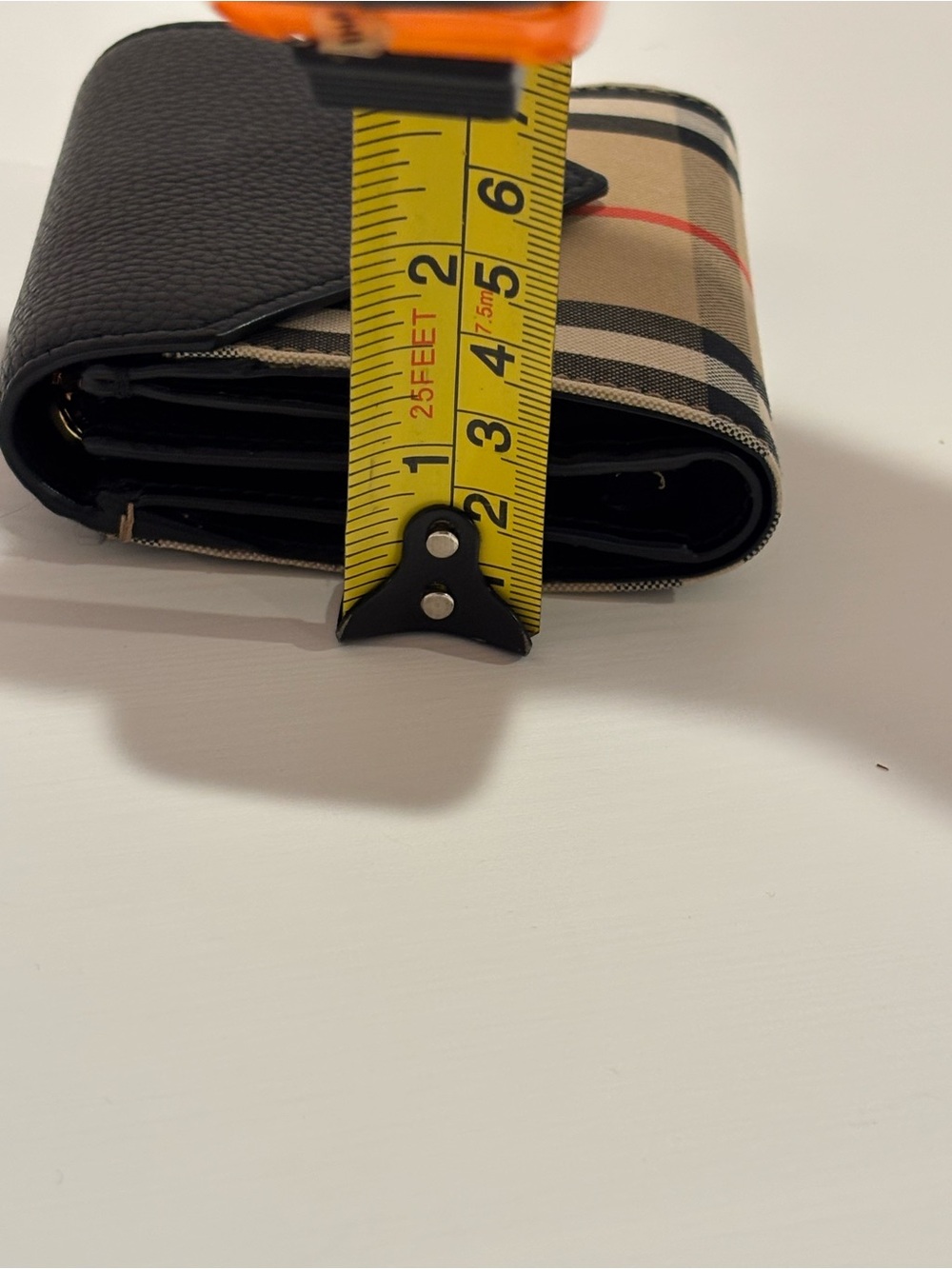 Burberry Compact Wallet Trifold Wallet Women Accessory Original Collection 🖤EUC - Picture 15 of 15